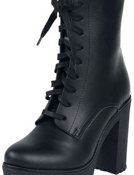 Gothic Boot - Ivy Vegan - EU36 bis EU40 - für Damen - Größe EU40 - schwarz - Frauen - female