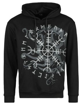 Kapuzenpullover - Vicero Shield - S bis XXL - für Männer - Größe XXL - schwarz - Männer - male