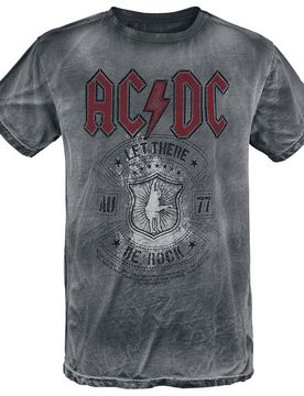 T-Shirt - Let there be Rock - S bis 4XL - für Männer - Größe M - grau - EMP exklusives Merchandise! - Männer