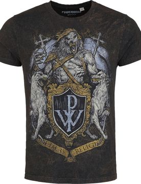 T-Shirt - Script - S bis 4XL - für Männer - Größe L - rost - EMP exklusives Merchandise! - Männer - male