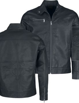 Kunstlederjacke - EMP Signature Collection - M bis 3XL - für Männer - Größe XXL - schwarz - EMP exklusives Merchandise! - Männer - male