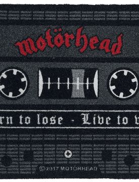 Fußmatte - Born To Lose - Live To Win - multicolor - Lizenziertes Merchandise! - None - unisex
