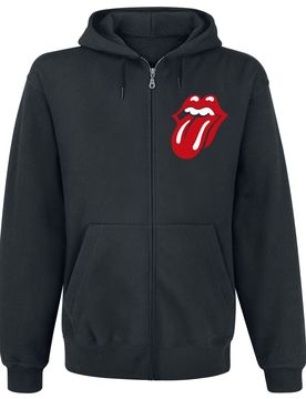 Kapuzenjacke - Logo Stacked - S - für Männer - Größe S - schwarz - Lizenziertes Merchandise! - Männer - male