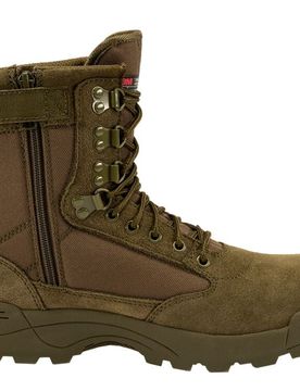 Boot - Tactical Boots Zipper - EU39 bis EU41 - für Männer - Größe EU41 - oliv - Männer - male
