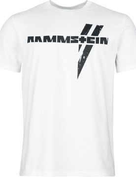 T-Shirt - Schwarzer Balken - S bis 5XL - für Männer - Größe M - weiß - Lizenziertes Merchandise! - Männer