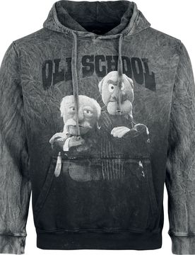 Kapuzenpullover - Old School - S bis L - für Männer - Größe S - grau - EMP exklusives Merchandise! - Männer - male