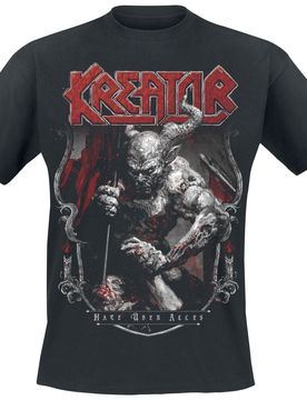 T-Shirt - Hate Über Alles Crest - S bis 3XL - für Männer - Größe XXL - schwarz - EMP exklusives Merchandise! - Männer - male