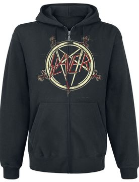 Kapuzenjacke - Haunting - S bis M - für Männer - Größe S - schwarz - Lizenziertes Merchandise! - Männer - male