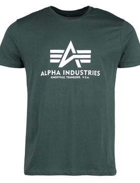 T-Shirt - Basic T-Shirt - S bis XXL - für Männer - Größe M - grün - Männer - male