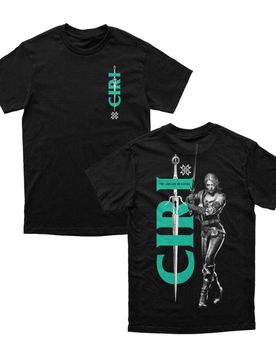 Gaming T-Shirt - Ciri - S bis XXL - für Männer - Größe S - schwarz - Männer - male
