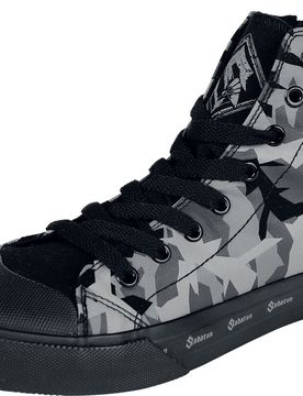 Camouflage/Flecktarn Sneaker high - EMP Signature Collection - EU37 bis EU42 - Größe EU37 - camouflage/schwarz - EMP exklusives - Unisex - unisex