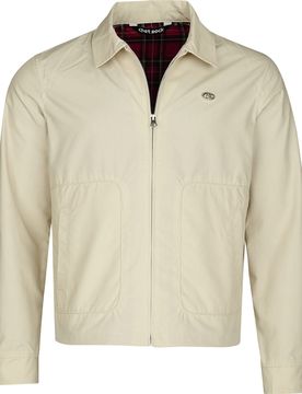 Rockabilly Übergangsjacke - Drift Drizzler Jacket - S bis XXL - für Männer - Größe S - sand - Männer - male