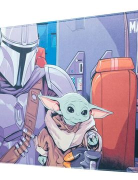 Schreibtischunterlage - The Mandalorian - XL Mousepad - multicolor - Lizenzierter Fanartikel - Unisex - unisex