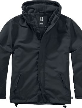 Windbreaker - Windbreaker Zip - M bis XL - für Männer - Größe XL - schwarz - Männer - male