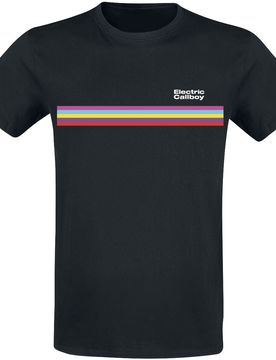 T-Shirt - Stripe - S bis 3XL - für Männer - Größe L - schwarz - Lizenziertes Merchandise! - Männer - male