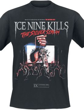 T-Shirt - Silver Screen - M bis 4XL - für Männer - Größe 4XL - schwarz - Lizenziertes Merchandise! - Männer