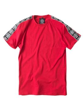 T-Shirt - WCC Taped Tee - Rot - S bis L - für Männer - Größe L - rot - Männer - male