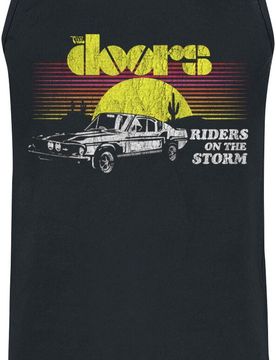 Tank-Top - Riders On The Storm - S bis 3XL - für Männer - Größe M - schwarz - Lizenziertes Merchandise! - Männer - male