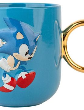 Gaming Tasse - Sonic - blau - None