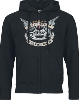 Kapuzenjacke - Winged Knuckles - S bis XL - für Männer - Größe XL - schwarz - Lizenziertes Merchandise! - Männer - male