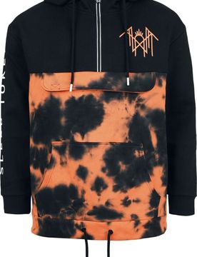 Kapuzenpullover - EMP Signature Collection - S bis 3XL - für Männer - Größe 3XL - schwarz/orange - EMP exklusives Merchandise! - Männer - male