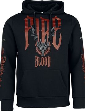 Kapuzenpullover - Cult - Blood - S bis 3XL - für Männer - Größe XXL - schwarz - Lizenzierter Fanartikel - Männer - male