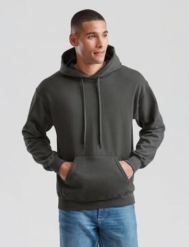 Kapuzenpullover - CLASSIC HOODED SWEAT - S bis XXL - für Männer - Größe XL - graphite - Männer - male