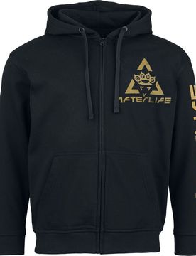 Kapuzenjacke - AfterLife - S bis M - für Männer - Größe M - schwarz - EMP exklusives Merchandise! - Männer - male