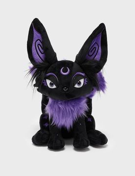 Plüschfigur - Kreeptures - Kitsune Plush - schwarz/lila - None - unisex