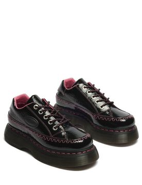 Halbschuh - Buzz 5i - Black Distressed Patent - EU36 bis EU41 - für Damen - Größe EU36 - schwarz - Frauen - female