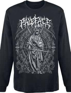 Langarmshirt - Reaper Longsleeve - M bis XL - für Männer - Größe L - schwarz - Lizenziertes Merchandise! - Männer - male