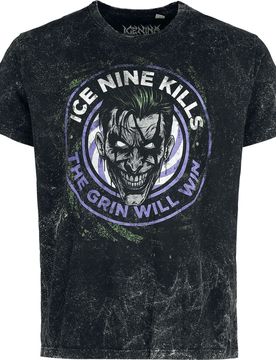 T-Shirt - The Grin - S bis 4XL - für Männer - Größe 3XL - anthrazit - EMP exklusives Merchandise! - Männer - male