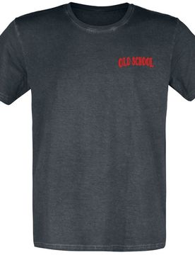 T-Shirt - Old School - Ernie und Bert - S bis 3XL - für Männer - Größe M - schwarz - EMP exklusives Merchandise! - Männer - male