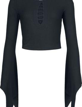 Gothic Top - Withered Garden - Liliths Lust Top - S bis 4XL - für Damen - Größe 4XL - schwarz - Frauen - female