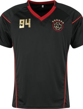 Trikot - S bis 5XL - für Männer - Größe S - schwarz/rot - Lizenziertes Merchandise! - Männer - male