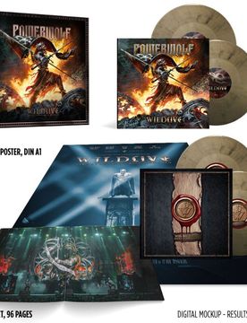 Wildlive (Live at Olympiahalle) von - 4-LP (Box, Coloured, Limited Edition) - None - unisex