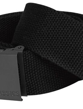 Gürtel - Canvas Struktur Belt - schwarz - Unisex - unisex