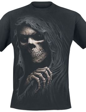 Gothic T-Shirt - Grim Ripper - S bis L - für Männer - Größe S - schwarz - Männer - male