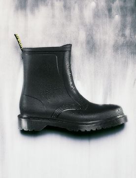 Bikerboot - 1460 Rain - EU36 bis EU46 - Größe EU43 - schwarz - Unisex - unisex