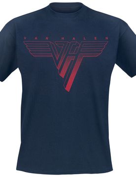 T-Shirt - Classic Red Logo - S bis 3XL - für Männer - Größe M - navy - Lizenziertes Merchandise! - Männer - male