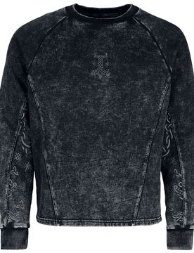 Sweatshirt - Celtic fine lines - S - für Männer - Größe S - schwarz - Männer - male