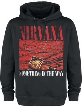Kapuzenpullover - Amplified Collection - Something In The Way - S bis 3XL - für Männer - Größe XXL - schwarz - Lizenziertes Merchandise! - Männer