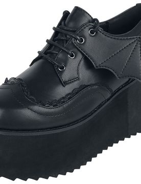 Gothic Creepers - WILLOW - EU36 bis EU41 - für Damen - Größe EU41 - schwarz - Frauen - female
