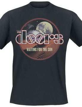 T-Shirt - Waiting For The Sun - S bis XXL - für Männer - Größe L - schwarz - Lizenziertes Merchandise! - Männer - male