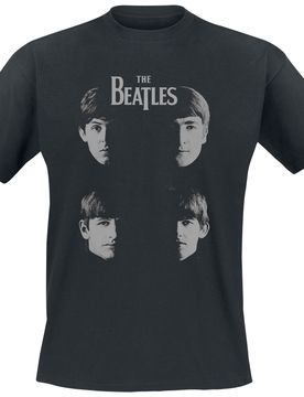 T-Shirt - Shadow Faces - S bis 3XL - für Männer - Größe M - schwarz - Lizenziertes Merchandise! - Männer - male