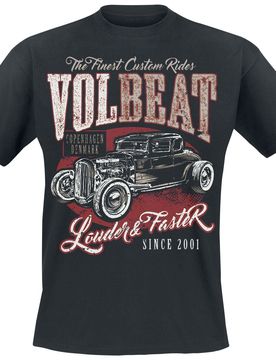 T-Shirt - Louder And Faster - S bis 5XL - für Männer - Größe 5XL - schwarz - EMP exklusives Merchandise! - Männer - male