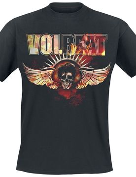T-Shirt - Burning Skullwing - XXL bis 4XL - für Männer - Größe 4XL - schwarz - EMP exklusives Merchandise! - Männer - male