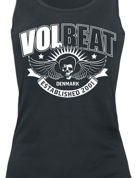 Top - Skullwing Ribbon - M bis XL - für Damen - Größe M - schwarz - EMP exklusives Merchandise! - Frauen - female