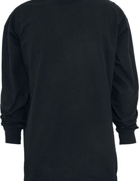 Langarmshirt - Tall Tee L/S - M bis 3XL - für Männer - Größe M - schwarz - Männer - male