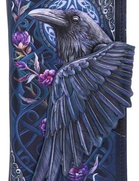 Gothic Geldbörse - Ravens Flight - für Damen - Frauen - female
